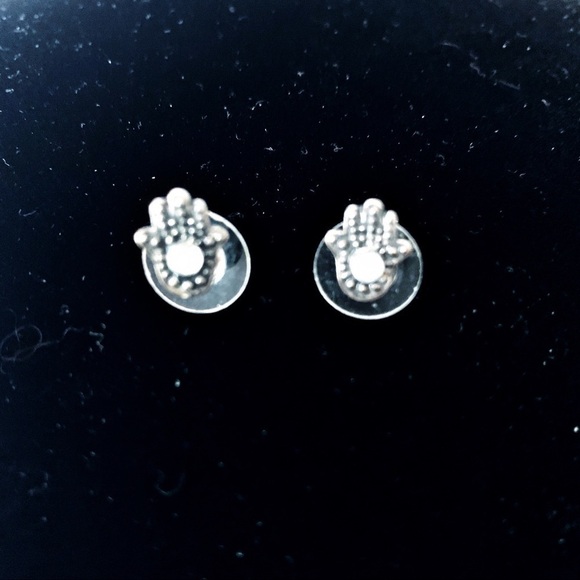 HAMSA Earrings - Picture 3 of 4